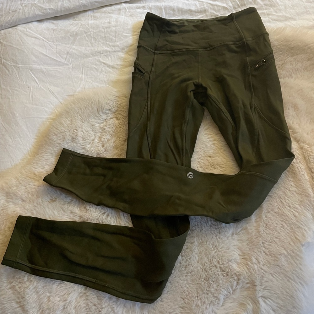 Lululemon Fleece Lined Yoga Pants